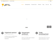 Tablet Screenshot of geelcentrum.be